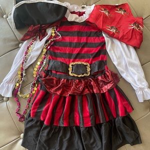 Girls Pirate Costume 5/6